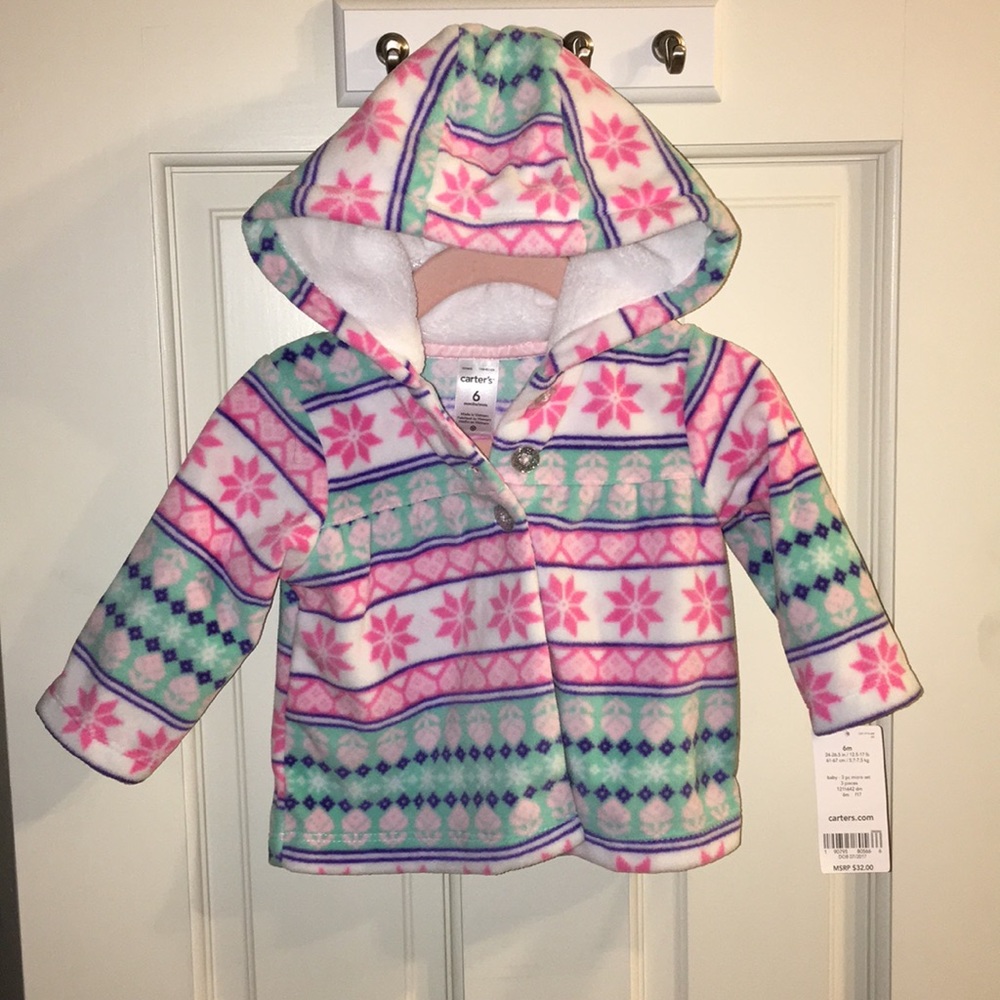 Carter’s Micro Fleece Button Jacket